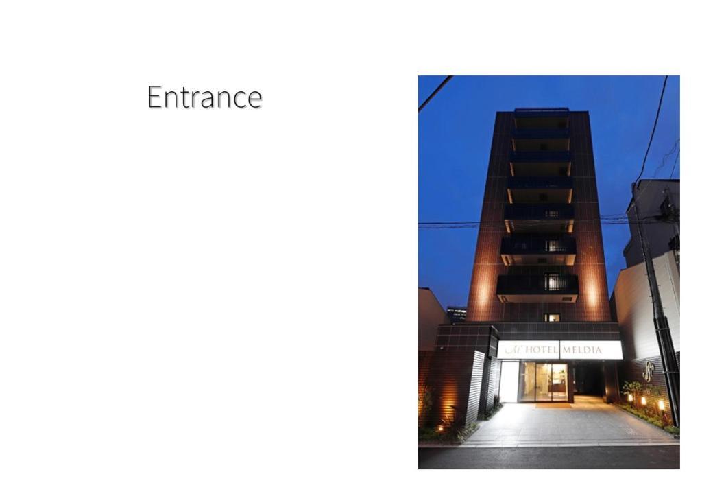 Hotel Meldia Osaka Higobashi Exterior photo